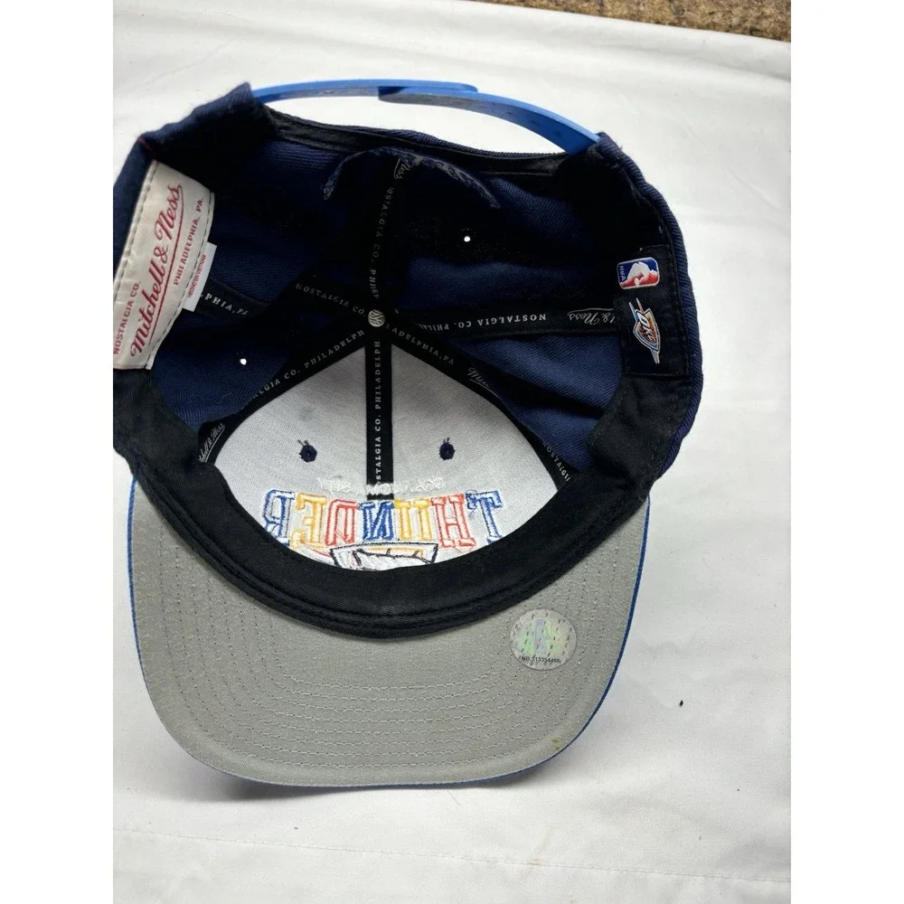 Oklahoma City Thunder OKC Basketball Ball Cap Hat‎ Snapback Baseball